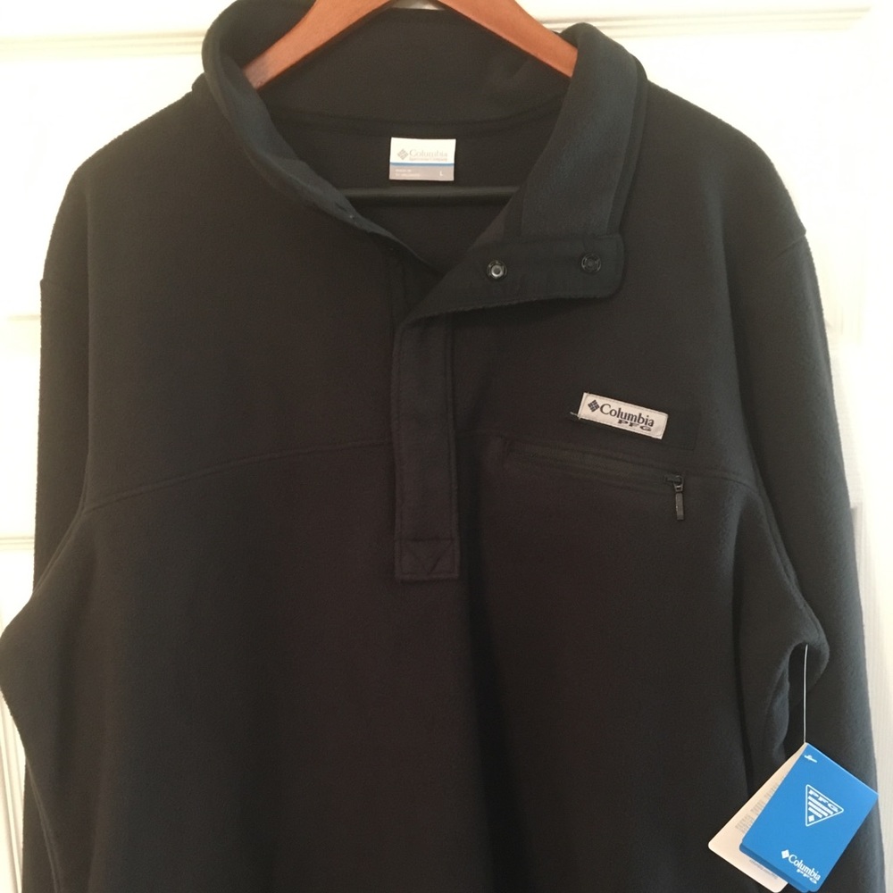 NWT Columbia PFG snap pullover
